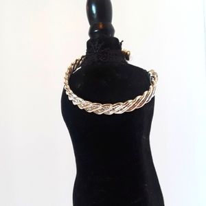Silvertone Bangle Bracelet